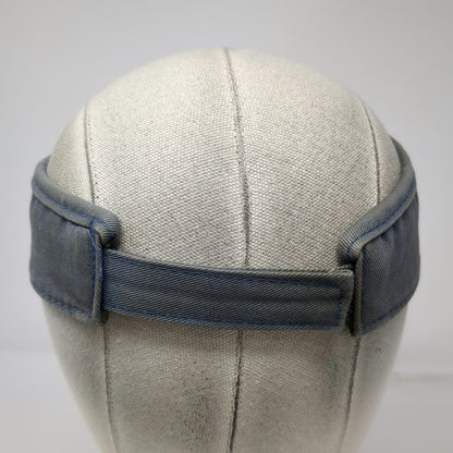 ADG Visor Blue One Size Strapback Cotton Electrical Wholesale Supply Hat Logo