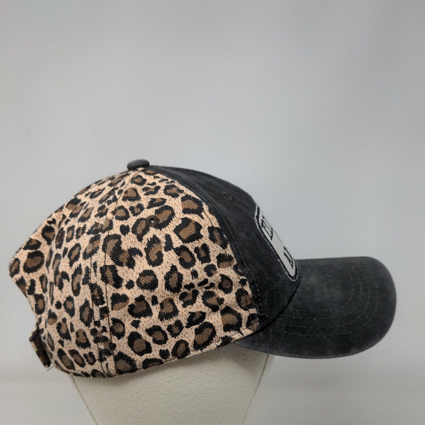 I'll Bring The Alcohol Strapback Hat Multicolor One Size Animal Print
