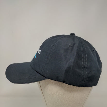 Lake Nona Strapback Hat Black One Size Adjustable Embroidered CORE365