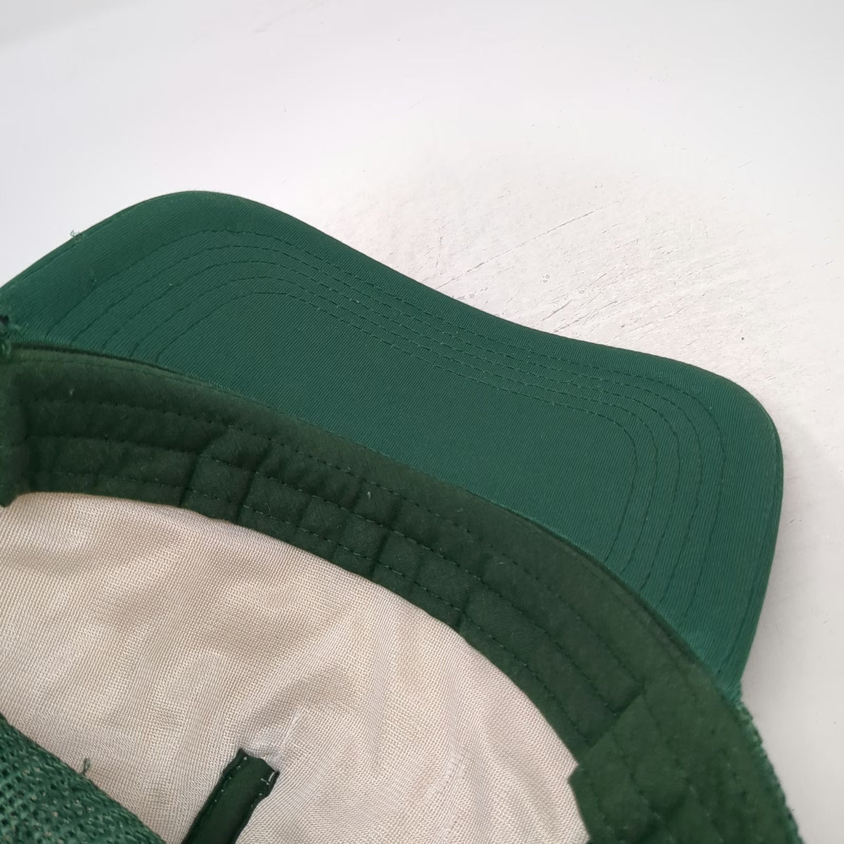 American Needle Trucker Hat Green One Size Miller High Life Mesh Snapback Rope
