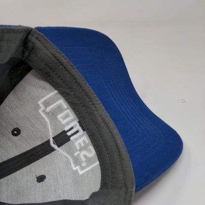Lowe's Men's Snapback Hat Gray Blue Embroidered Logo Back End Appreciation 2020