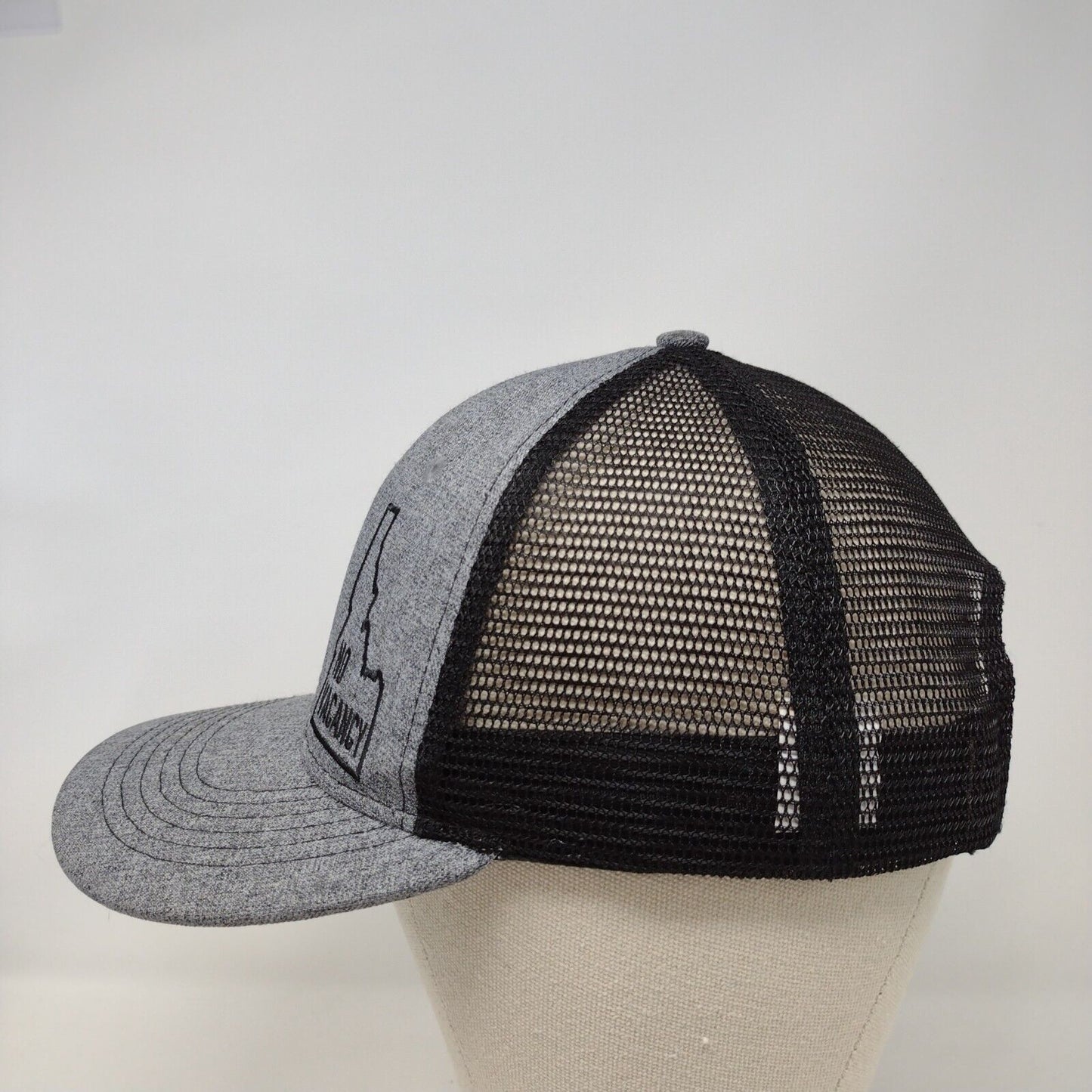 Idaho No Vacancy Snapback Mesh Back Trucker Hat Gray OSFA Colorblock