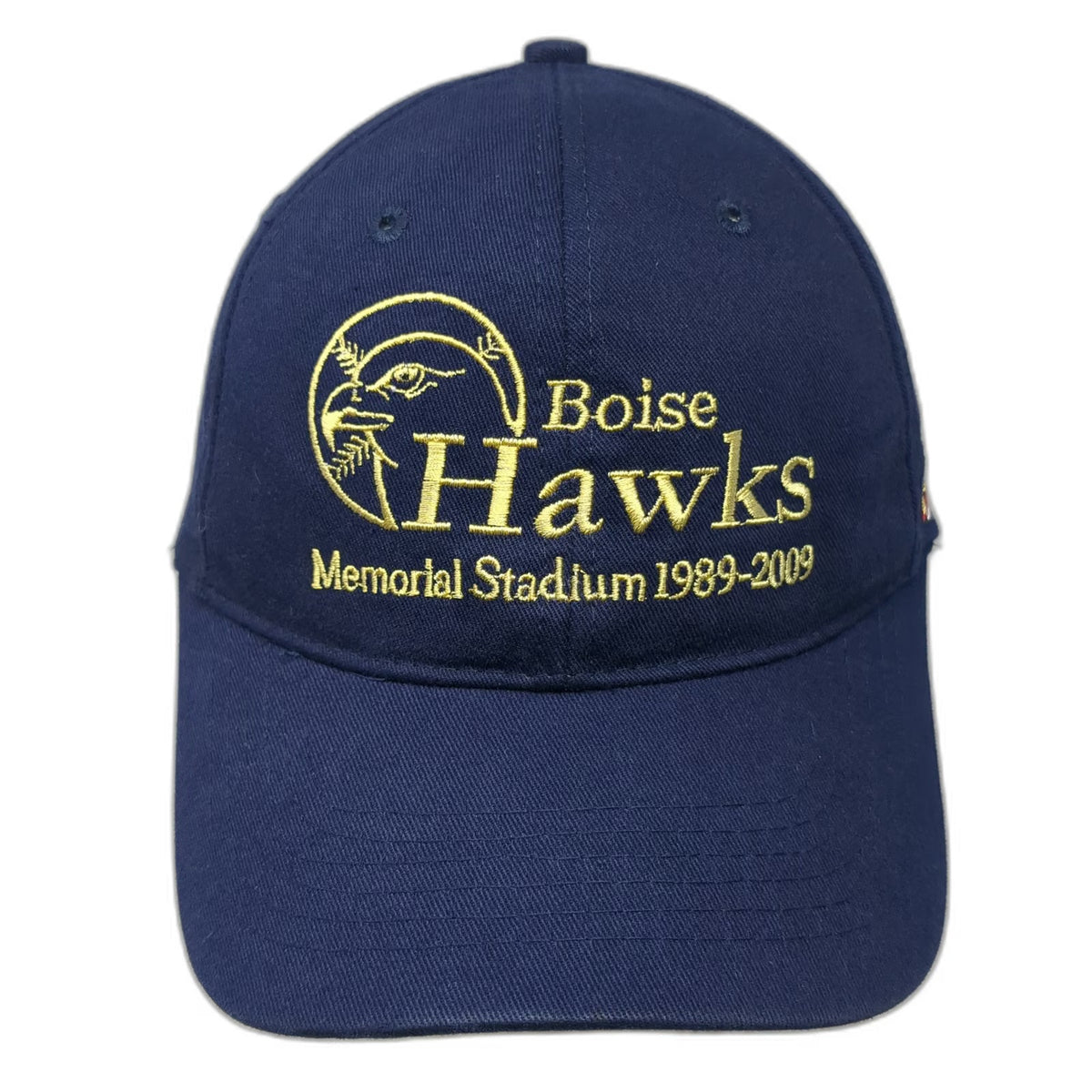 Buck's Athletic Boise Hawks Blue One Size Memorial Stadium Les Schwab Logo Hat