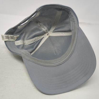 Under Armour Trucker Hat Gray One Size Mesh American Flag Freedom Snapback