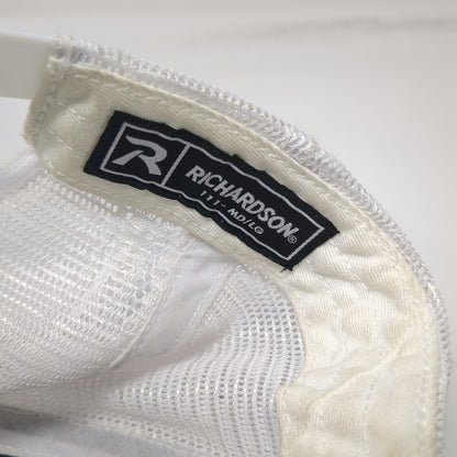 Richardson Trucker Hat Blue L Mesh Back Snapback Romans Precision Irrigation