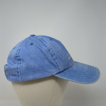 Jackson Hole Strapback Hat Blue One Size Adjustable Embroidered Ouray