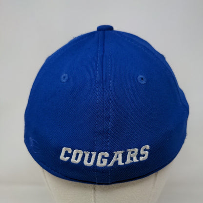 OC Sports Men's Fitted Hat Blue XS-S Embroidered B Cougars Proflex
