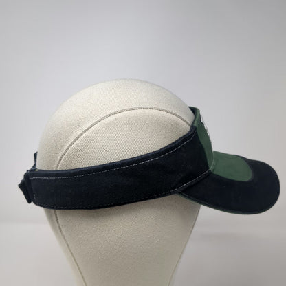 Allied Superstars NCAA Hawaii Rainbow Warriors Visor Black Green One Size Hat