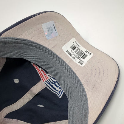 New England Patriots NFL Reebok Blue Size S/M Cap Speckled Brim Stretch Fit