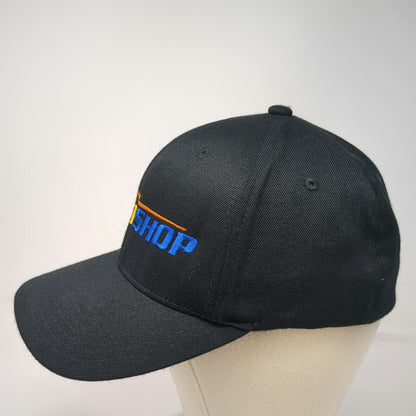 Yupoong Nutrishop Baseball Cap Black XL Blue Orange Yellow Embroidered Brim Hat