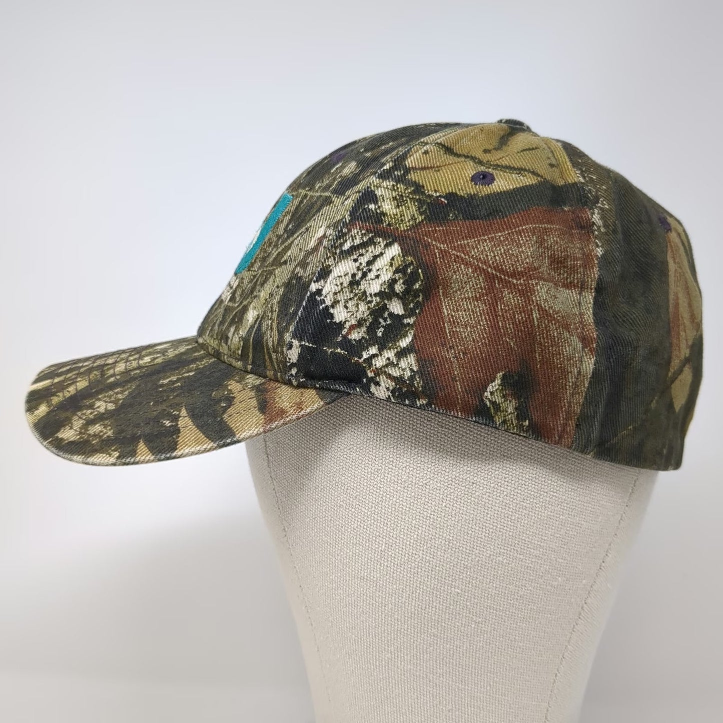 Flexfit Baseball Cap Green XL New Jersey Fish Wildlife Embroidered Hat Stretch