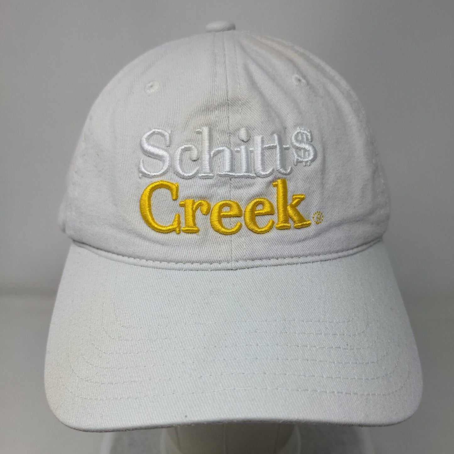 Schitt's Creek Slideback Hat Gray One Size Adjustable Embroidered