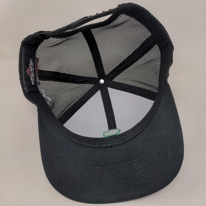 Jax Dairy Box Meat Snapback Trucker Hat Black One Size Pacific Headwear