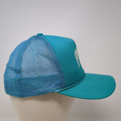 Branson MO Snapback Trucker Hat Blue OS Adjustable Mesh Rope Foremost Athletic