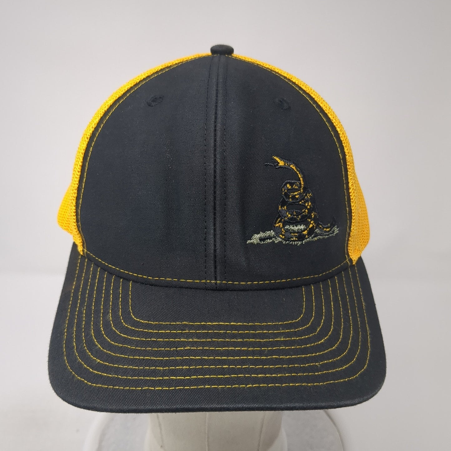 Gadsden Flag Snapback Trucker Hat Multi One Size Mesh Back Richardson