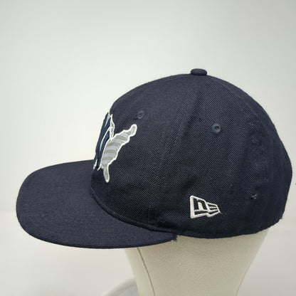 New Era New York Yankees MLB Blue Snapback One Size USA Map Flat Brim 9FIFTY Hat