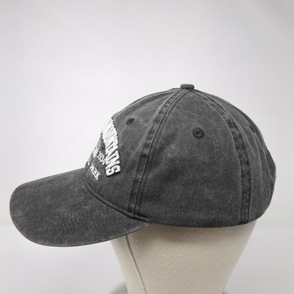 Great Smoky Mountains National Park Strapback Hat Gray One Size Outdoor