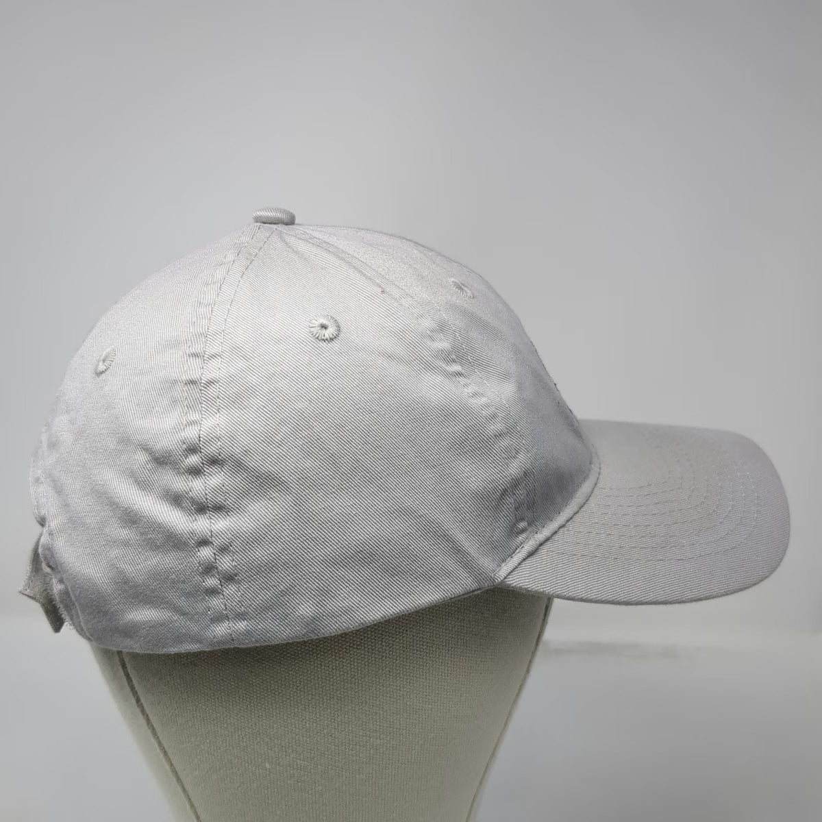 Port & Company Baseball Cap Gray One Size Bear Mountain Sun Star Strapback Hat