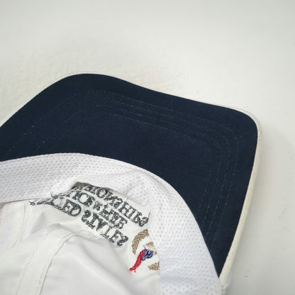 HA Baseball Cap White One Size Police & Fire Championships Mesh Strapback Hat