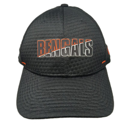 New Era Cincinnati Bengals NFL Baseball Cap Black Orange One Size Training Hat