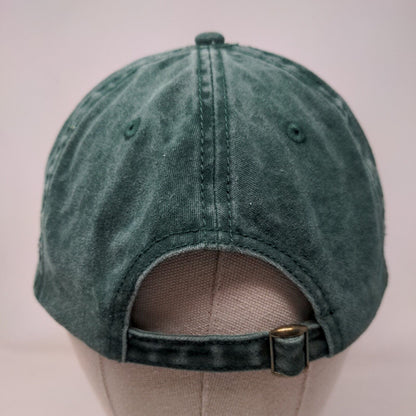 Love That For You Slideback Hat Green OSFM Embroidered Adjustable