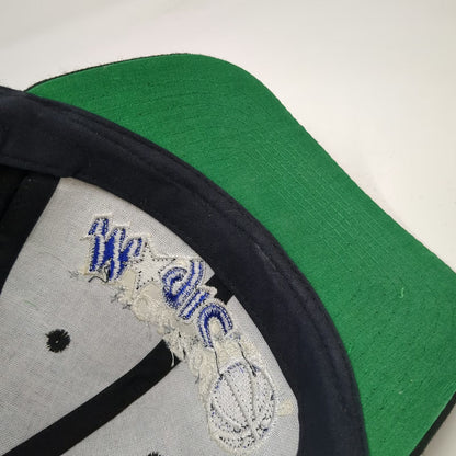 G.C.C. NBA Orlando Magic Snapback Hat Black Blue Green Underbrim Logo Vintage