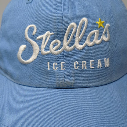 Richardson Baseball Cap Blue L Stellas Ice Cream Slideback Cotton Adjustable Hat