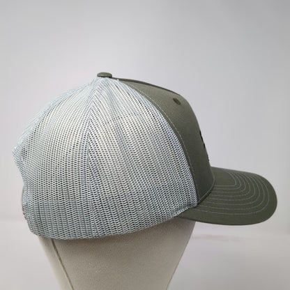Richardson Trucker Hat Green OSFM Simplot Grower Solutions Mesh Snapback Logo