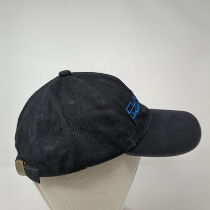 Clarinex Desloratadine Slideback Hat Black One Size Adjustable 6 Panel