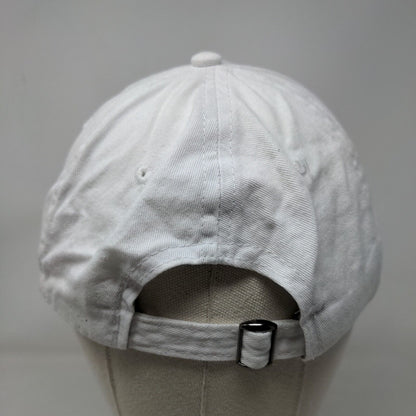 A to Z Football Slideback Hat White One Size Adjustable Solid 5 Panel