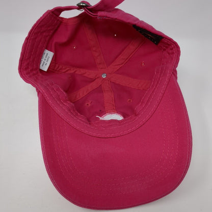 NASA Slideback Hat Pink One Size Adjustable Embroidered Prairie Mountain