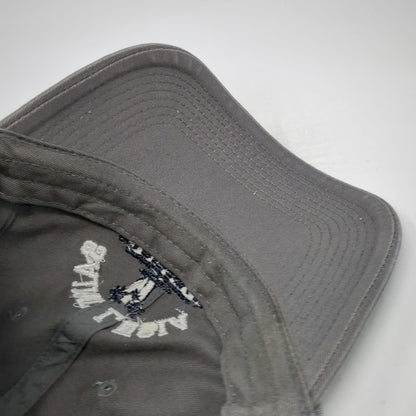 Fahrenheit Baseball Cap Gray One Size Saint Lucia Caribbean Palm Tree Cotton Hat
