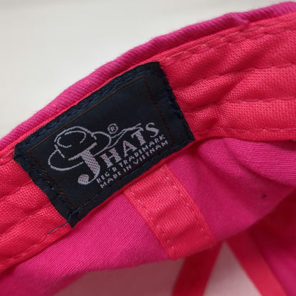 S Hats Yellowstone National Park Paw Print Hat Pink Baseball Cap One Size Strap