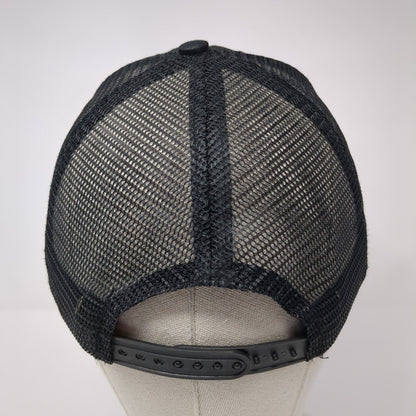 DOBBS Tire Auto Centers Snapback Trucker Hat Black OS Adjustable Mesh Back