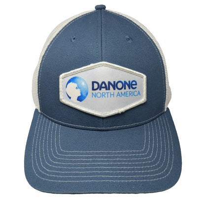 Outdoor Cap Trucker Hat Blue One Size Danone North America Mesh Back Snapback