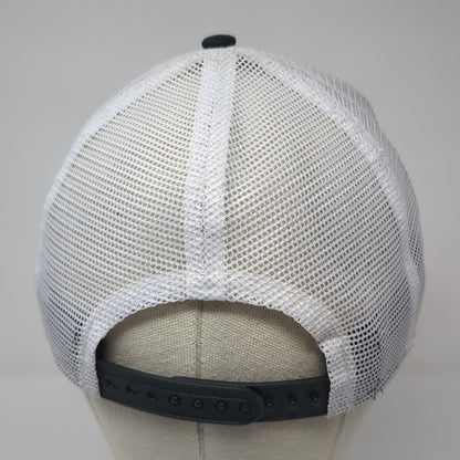 Vintage Technologies Snapback Mesh Back Trucker Hat Black One Size New Era
