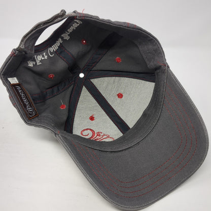 Red Banshee Strapback Hat Gray One Size The Fort Collins Brewery Outdoor