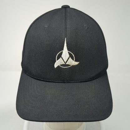 Flexfit Baseball Cap Black Size M Star Trek Klingon Empire Logo Hat Polyester