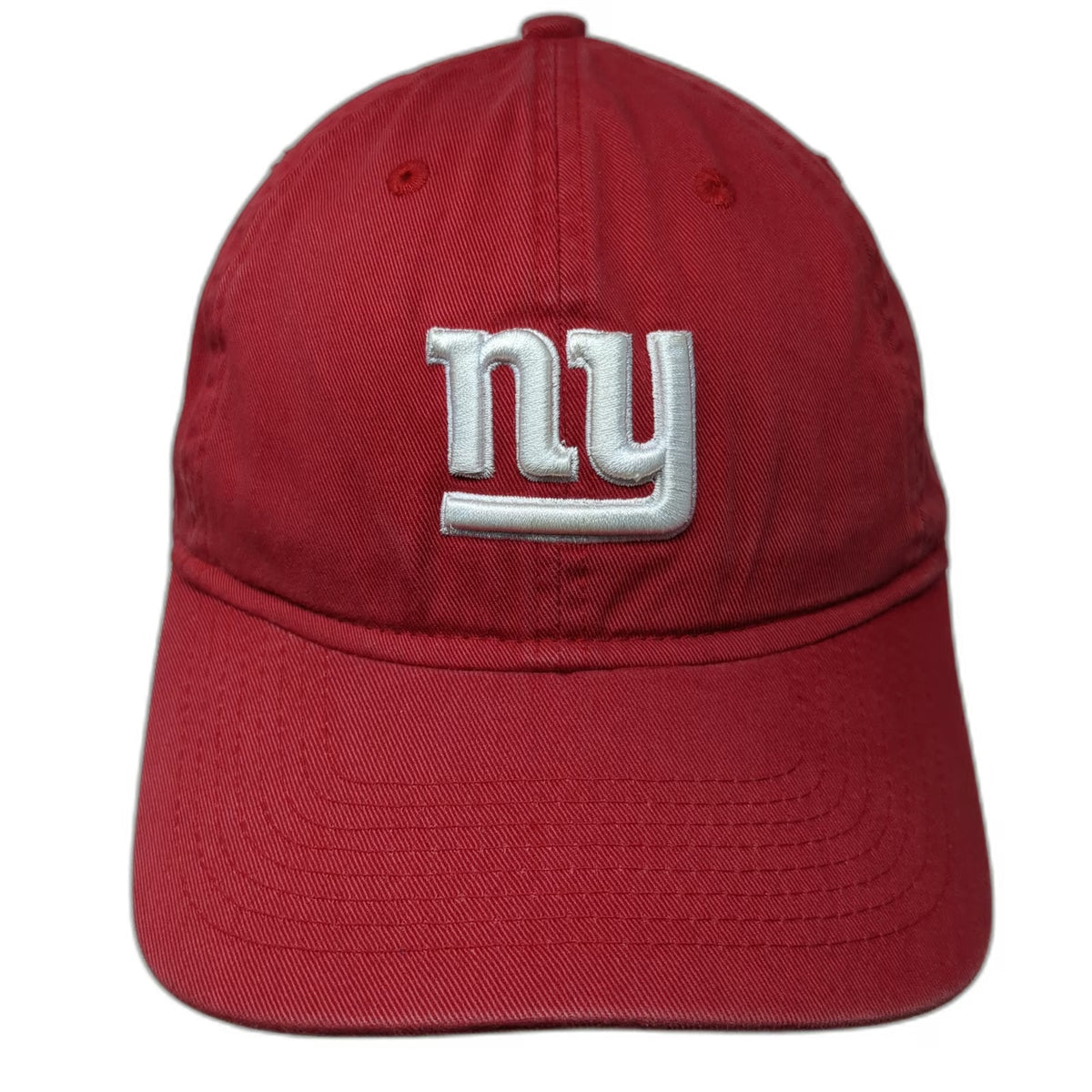 New York Giants NFL Reebok Cap Red One Size Adjustable Slideback Embroidered Hat