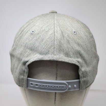 Yupoong Snapback Gray One Size Hat Boart Longyear Patch Flat Brim Flexfit Tech
