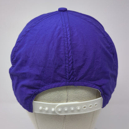 Bahamas Nassau Snapback Hat Purple One Size Adjustable Embroidered 6 Panel