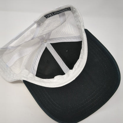 1st Federal Snapback Trucker Hat Black M/L Adjustable Mesh Back Richardson