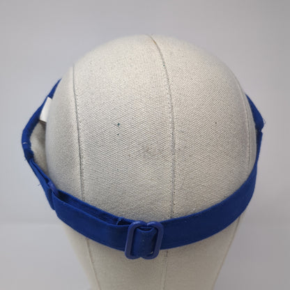 Trico Slideback Visor Hat Blue One Size Adjustable Solid Outdoor Nissin