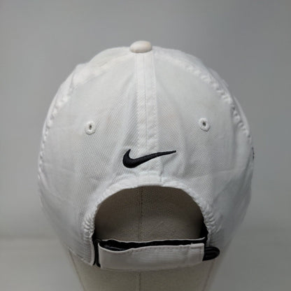 Nike Southern Wesleyan University Warriors Strapback Hat White OSFM Embroidered