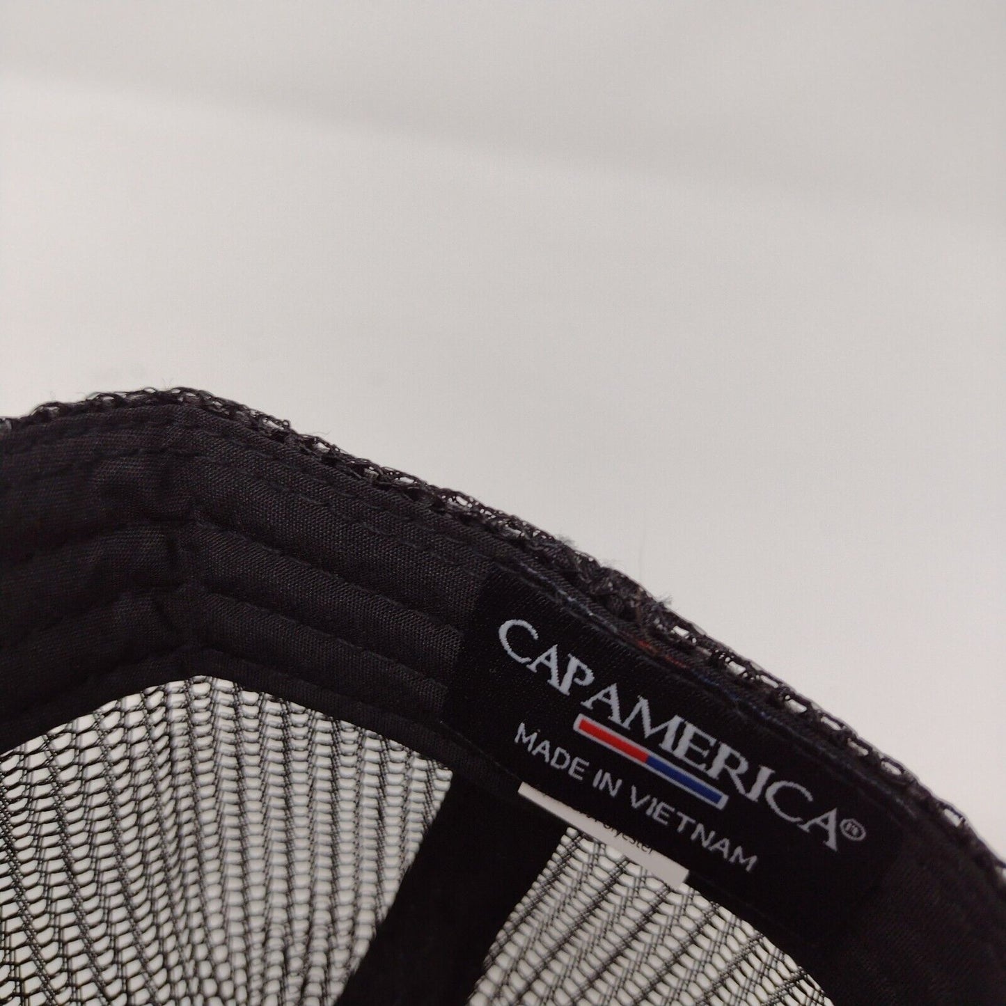 RSP Design Patch Snapback Mesh Back Trucker Hat Gray OSFA Cap America