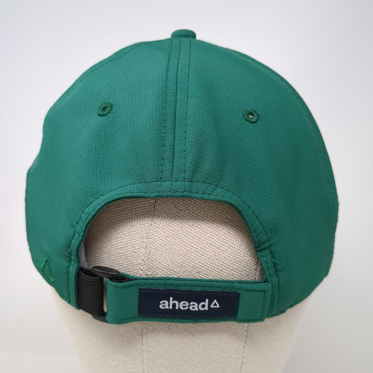Ahead Baseball Cap Green One Size Slideback Performance Caddie RH Shield Hat