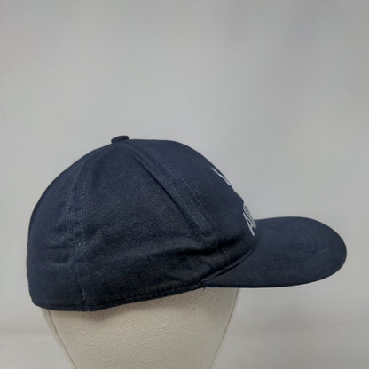 Air National Guard Fitted Hat Blue One Size Embroidered Solid 6 Panel