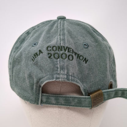 Port Authority Green Baseball Cap One Size Sun Graphic UBA Convention 2000 Hat