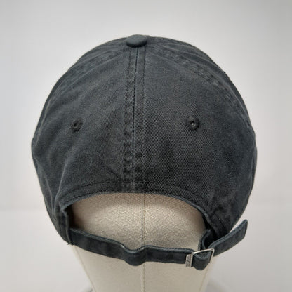 Nike Slideback Baseball Cap Black OS Adjustable Embroidered Heritage86 Cotton