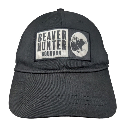 Beaver Hunter Bourbon Snapback Hat Black OSFM Adjustable Outdoor